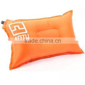 energetic orange waterproof self inflatable pillow