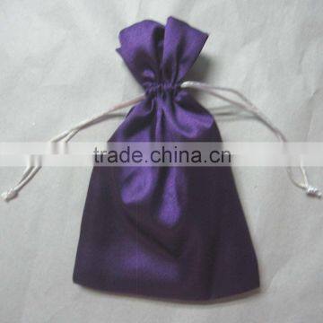 chinese satin jewelry drawstring pouch