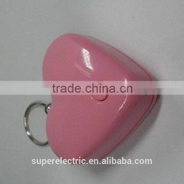 Made in china heart shape rechargeable custom usb electronic lighter with keychain