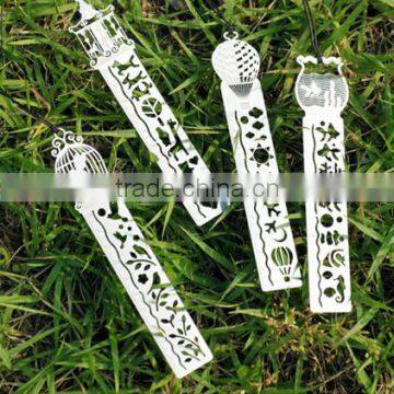 factory personalized special design metal bookmarks with ruler function