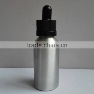 Free samples 30ml aluminum cosmetic bottle with dropper and childproof cap wholesales