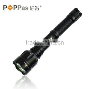 F2 IPX7 Waterproofing XM-L T6 LED 18650 Battery Aluminum Defend Hand Manual Rechargeable Torch photo-2