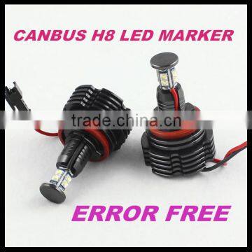 error free high power canbus car parts for bmw e92 40w h8 led angel eyes