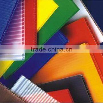 plastic sheet roll eco- friendly corrugated polypropylene sheet