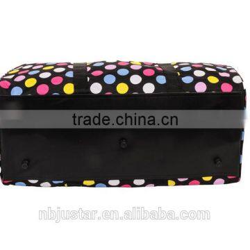 Online Shopping Cheap Fashionable Clear Dot Large Holdhall Travelling Bag photo-3
