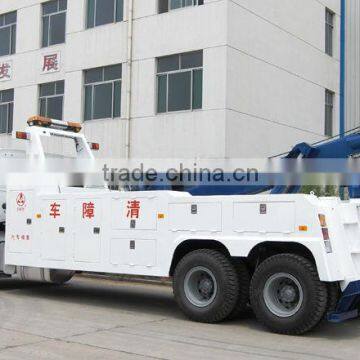 Midium duty 18 ton integrated road recovery tow truck wrecker for sale