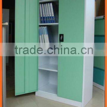 Green Double Door Modern Office Furniture Filing Cabinet/ Credenza