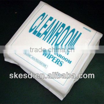 leanroom Wiper 290 Gsm Polyester Quilt Wipe Laser Cut Cleanroom Polyester Wipe