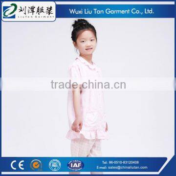 Top Grade Linen Girls Pajama Sleepwear Oem Supplier photo-2
