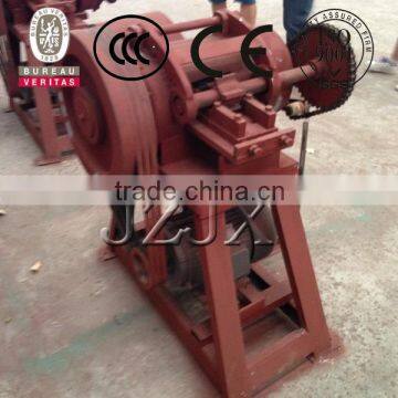 Scrap tire cutting rim cutting machine production line