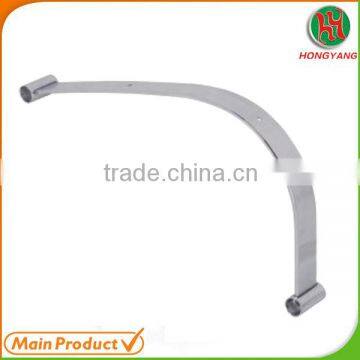 High quality chrome metal armrest/ office chair parts