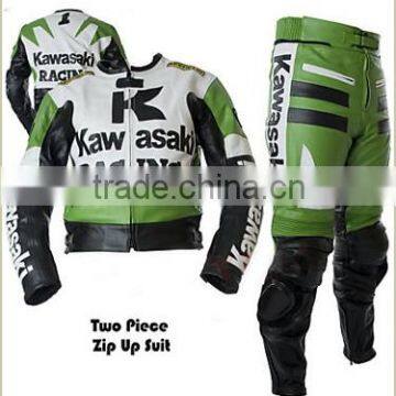 Pakistan Produce White Color kawasaki racing suit