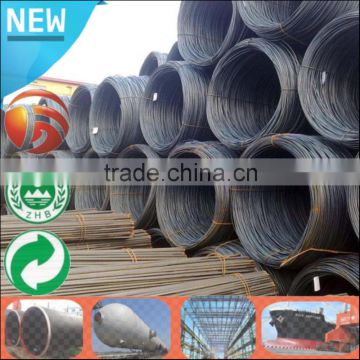 Competitive Price Large Stock carbon structure steel 9mm wire rod coil Q215-235 Tianjin