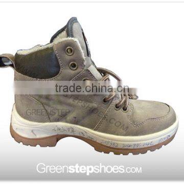 2015 new style hot sale warm childrens leather shoes
