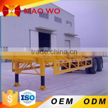 2016 Best Quality 3 Axles Used Skeleton Container Semi Trailer for Sale photo-2