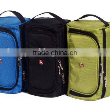 High Quality Cosmetic Oxford Pouch,Square Bottom Lock Pouch photo-4