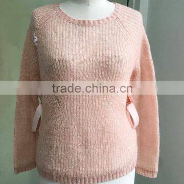 Wholesale wool mohair sweater women knitwear