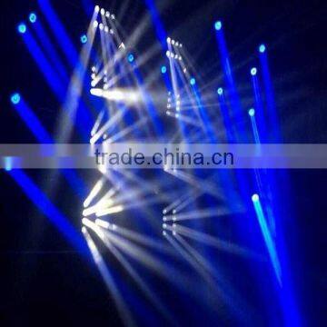 8 Bee Eye RGBW Crossed Light Effects Beam Wash Led Moving Head Spider Light