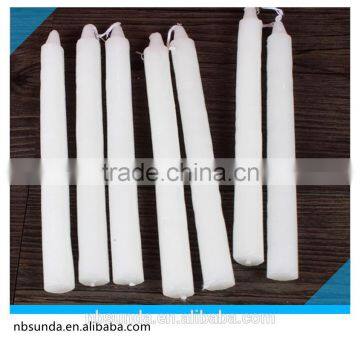 Paraffin Wax White Plain Candle photo-2