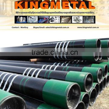 API 5CT OCTG oil casing pipe carbon steel ex Made In China