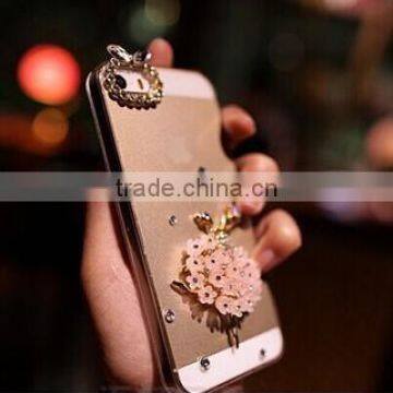 2015 New Arrival Ballerina Rhinestone PC Phone Case For Mobile Phones