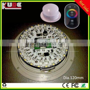 Touch RF Remote Controller LED Light Base, led rgb battery rechargeable light with waterproof