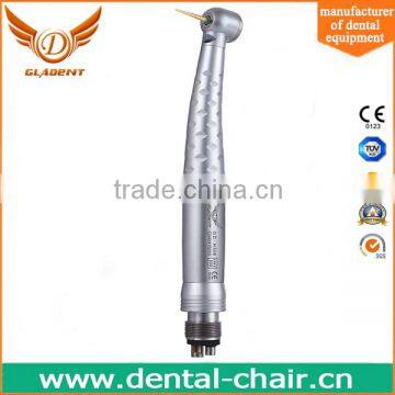 Dental fibre optic handpiece with quick coupling