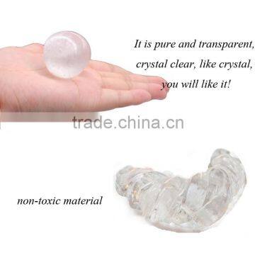 Educational Toys Plasticine Transparent Crystal Putty Thinking Bouncing Therapy Putty photo-2