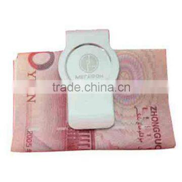 Silver Stainless Steel custom money clip