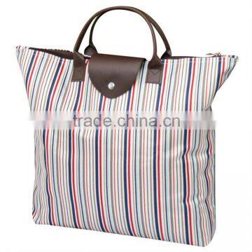 Fashionable folding custom-made leather bag handbags.