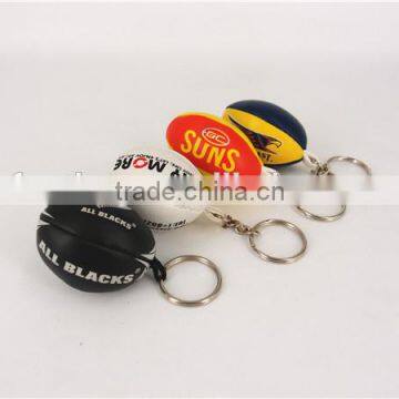 China custom Rugby PVC foam key chain/