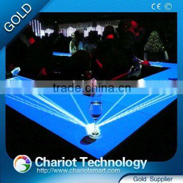 Chariot counter interactive bar for night club, pub, hotel