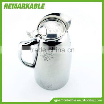 ZFH-0009 Leak proof Korean design Stainless steel kettle Double wall Housewear & Furnishings