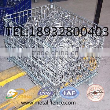 Sales wire mesh storage container cage