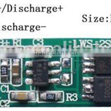 LWS-2S5A-043(2S) PCM/PCB/BMS For 7.4V(2S) Li-ion Battery Packs pcb assembly service