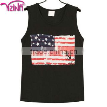 The american flag tank top men