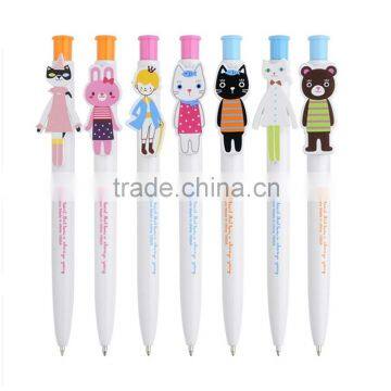 all kinds of cartoon white boby Pen for advertising