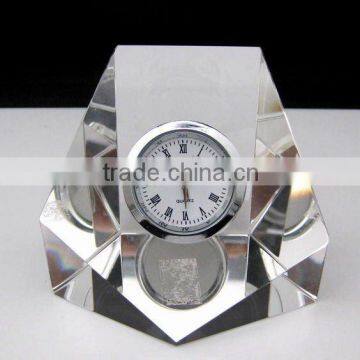 Latest design Crystal desk Clock
