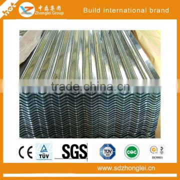 surface treatment corrugated zinc coated roofing sheets 0.45mm thick