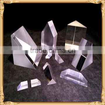 k9 crystal, glass triangular prism, used in infrared camera