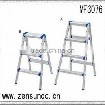 "A" model Aluminium Step Ladder with Tool Shelf