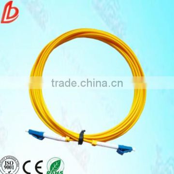 PVC/LSZH 2.0mm 3meters lc upc sm sx jumper fiber optic patch cord