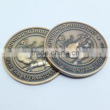 antique brass coin,sport souvenir coin,US army coin,zinc alloy double sided 3D coin