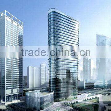 high quality curtain wall glass price