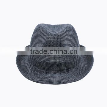 Cheap polyester mens fedora hat wholesale