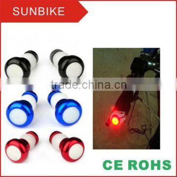 bicycle led light bar alloy bar end