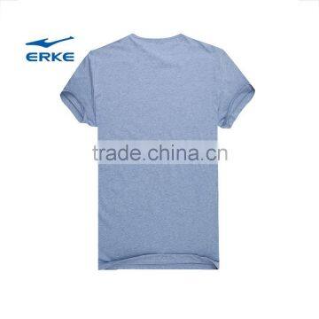 ERKE Summer Man Casual t Shirt Round Neck Cotton t Shirt for Boy Cheap t Shirt Short Sleeve t Full Cotton Wholesale/OEM photo-2
