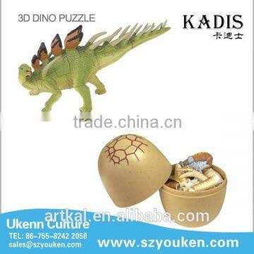 2014 factory hot sale popular assemble dinosaur model diy intelligent toys