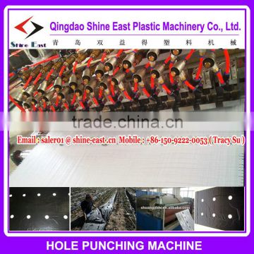 Plastic film hole perforation machine / Bopp bag perforation machine