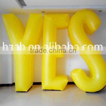Giant YES Inflatable Letters for Advertising Decoration